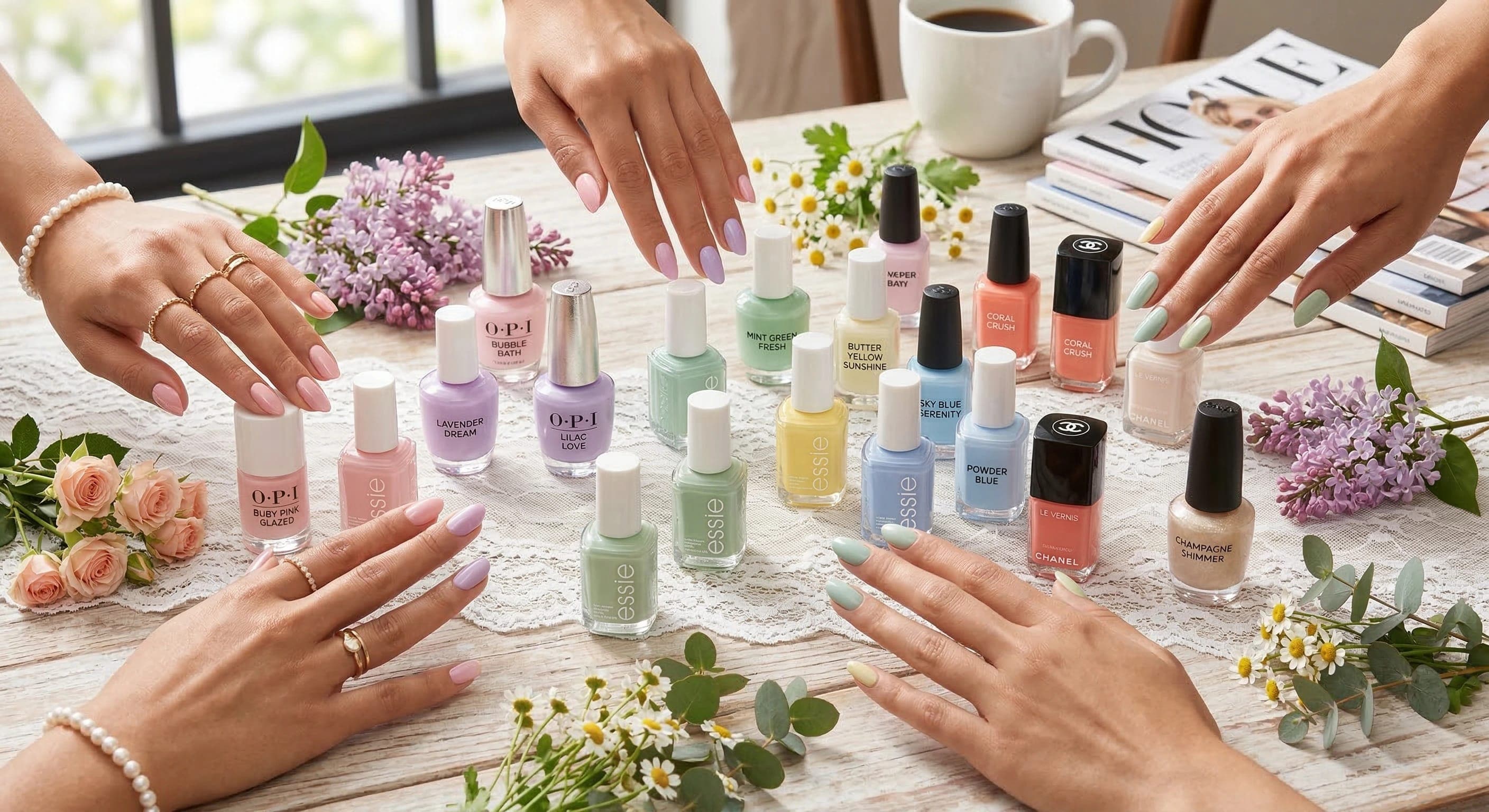 25 Spring Nail Colors 2026: Trending Pastel Shades & Ideas 25 Spring Nail Colors 2026: Trending Pastel Shades & Ideas