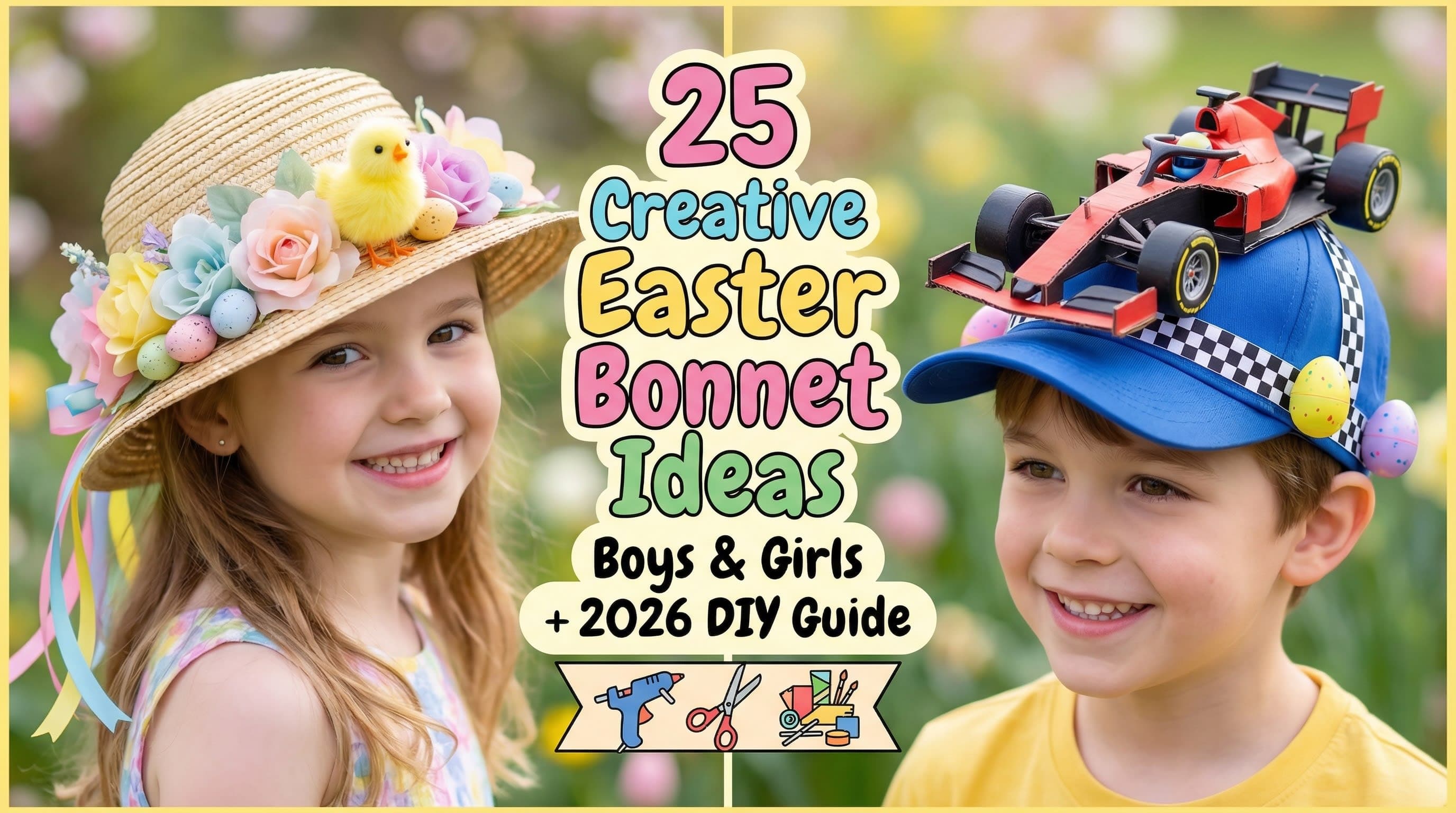25 Creative Easter Bonnet Ideas for Boys & Girls (DIY Kits & 2026 Trends)