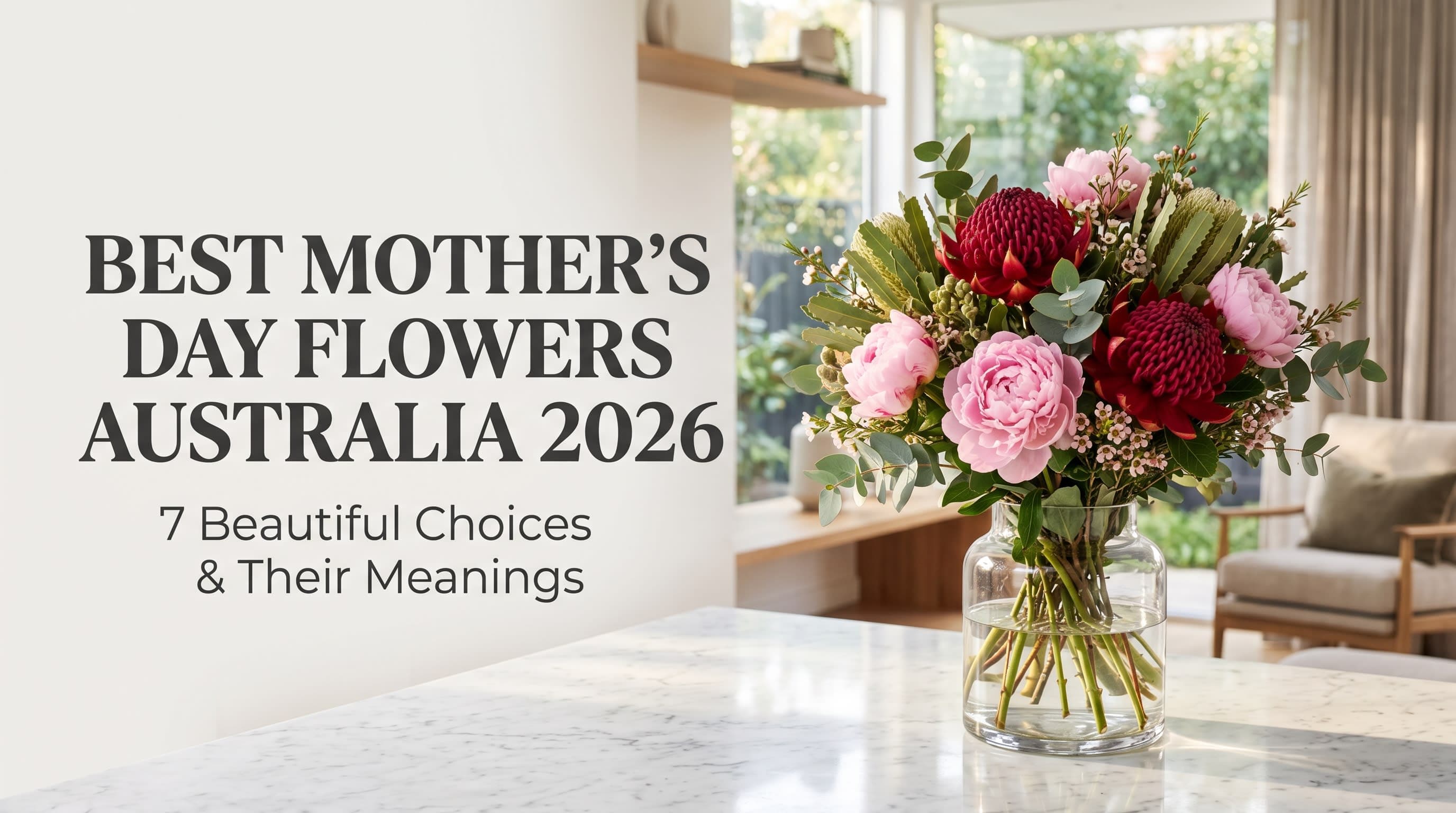 Best Mother's Day Flowers Australia 2026 | Flower Meanings for Mum Best Mother's Day Flowers Australia 2026 | Flower Meanings for Mum